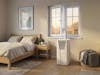 Emil air conditioner white by Stadler Form in the bedroom
