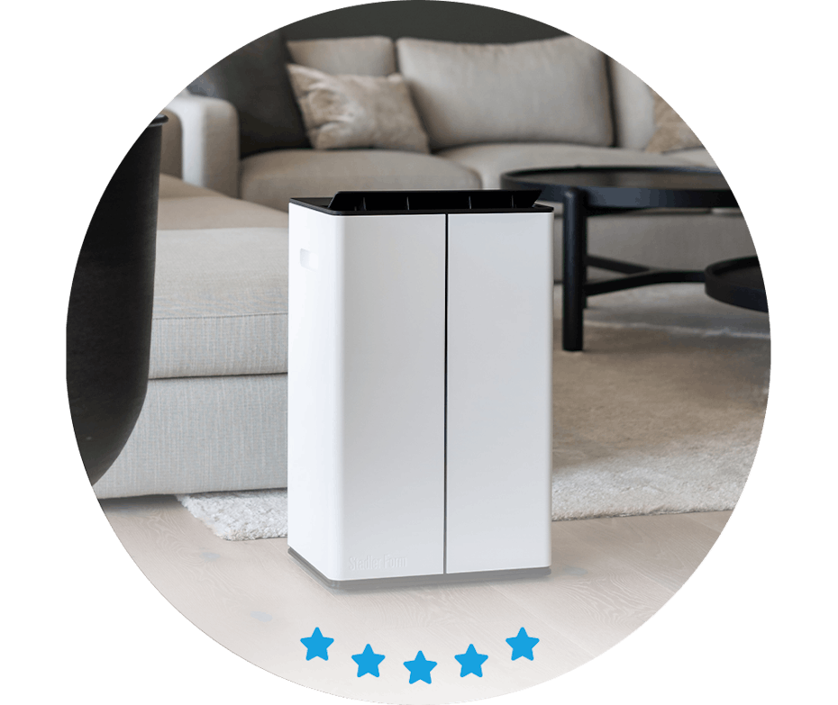 Stadler Form dehumidifier Lukas five star rating Stadler Form dehumidifier Lukas five star rating