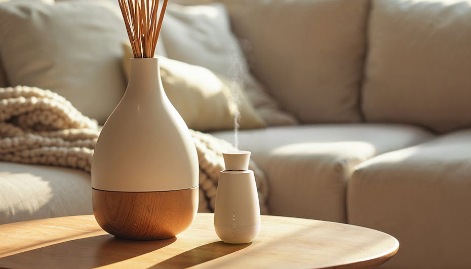 Stadler Form aroma diffuser Ella in a living room