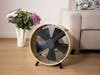 Stadler Form Otto floor fan Stadler Form Otto floor fan in bamboo in a living room with flowers