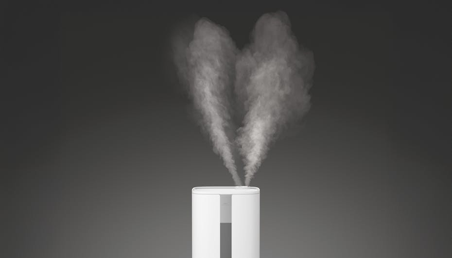 Oliver Humidificateur d'air de Stadler Form et brouillard Oliver Humidificateur d'air de Stadler Form et brouillard qui va dans différentes directions