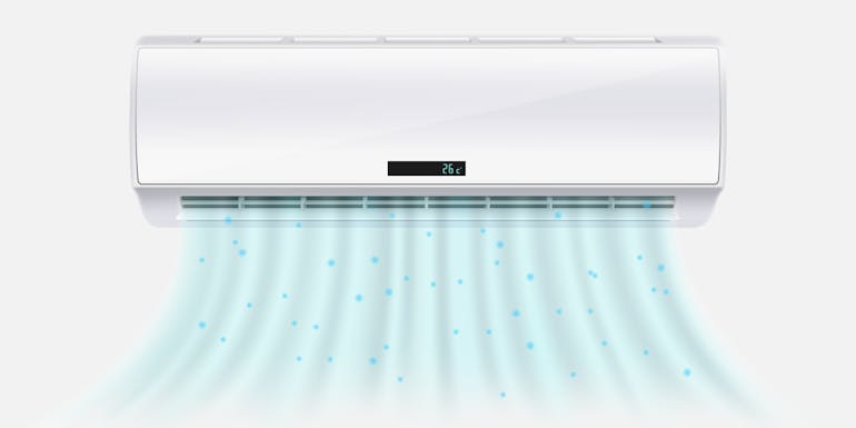 Graphic of air conditioner