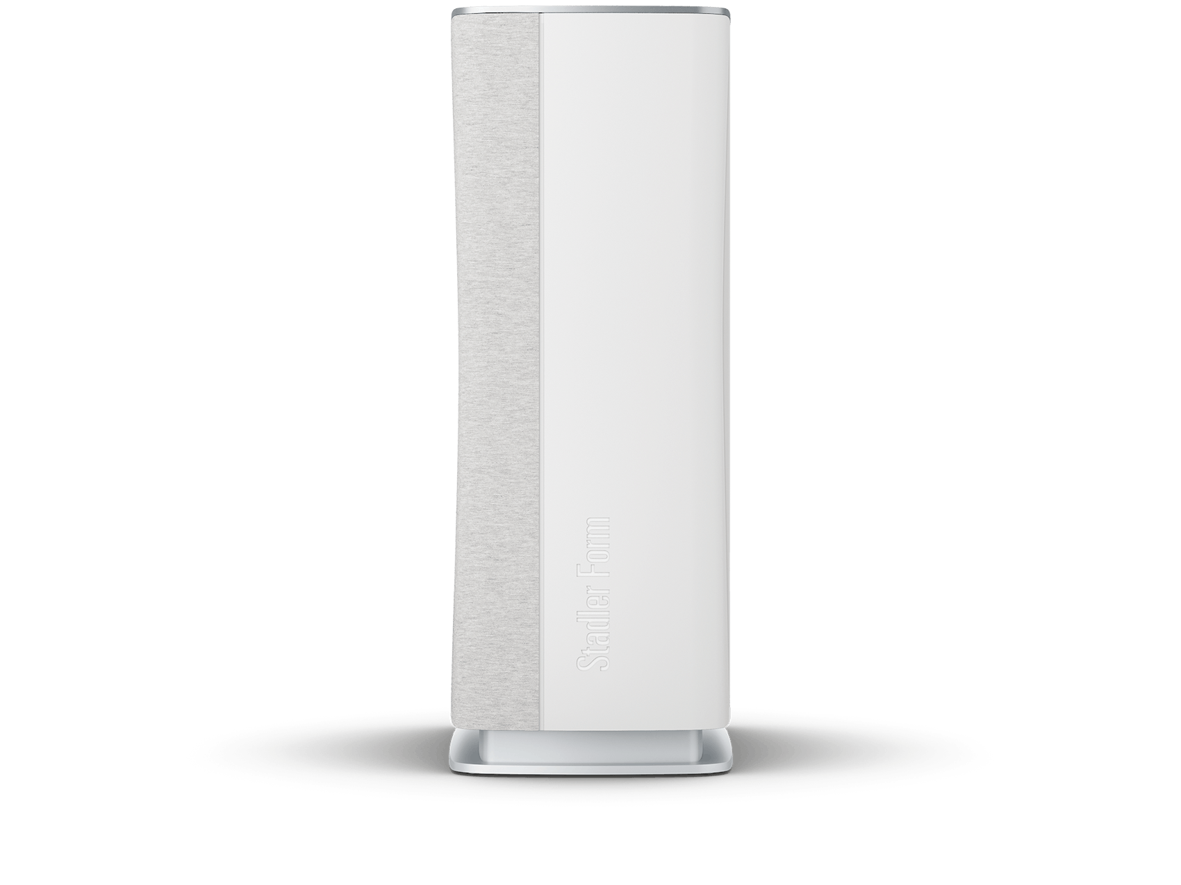 Roger little air purifier by Stadler Form in white Roger little air purifier by Stadler Form in white as side view