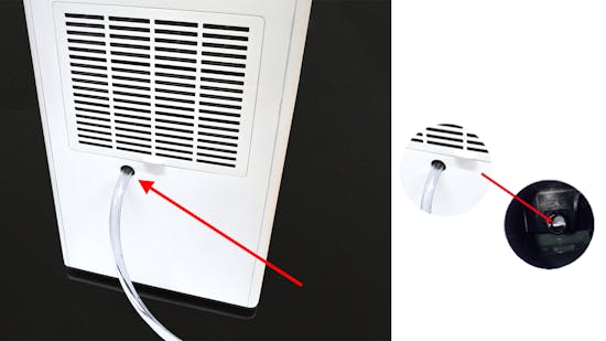 Drainage FAQ for Albert Little Dehumidifier by Stadler Form FAQ explanation for the drainage of Albert little dehumidifier by Stadler Form