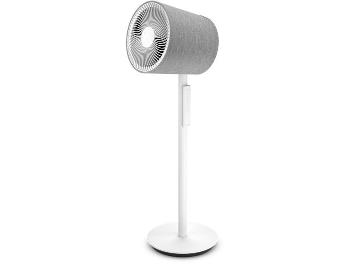 Simon fan by Stadler Form in white as perspective view