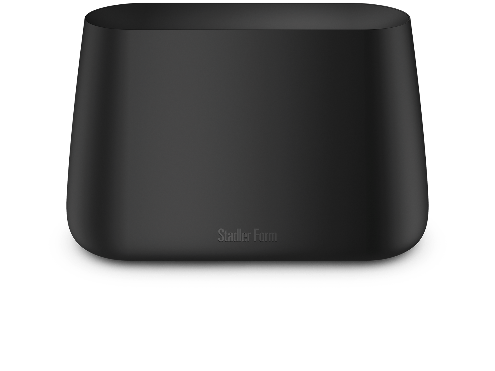 Ben humidifier by Stadler Form in black Ben humidifier by Stadler Form in black as front view
