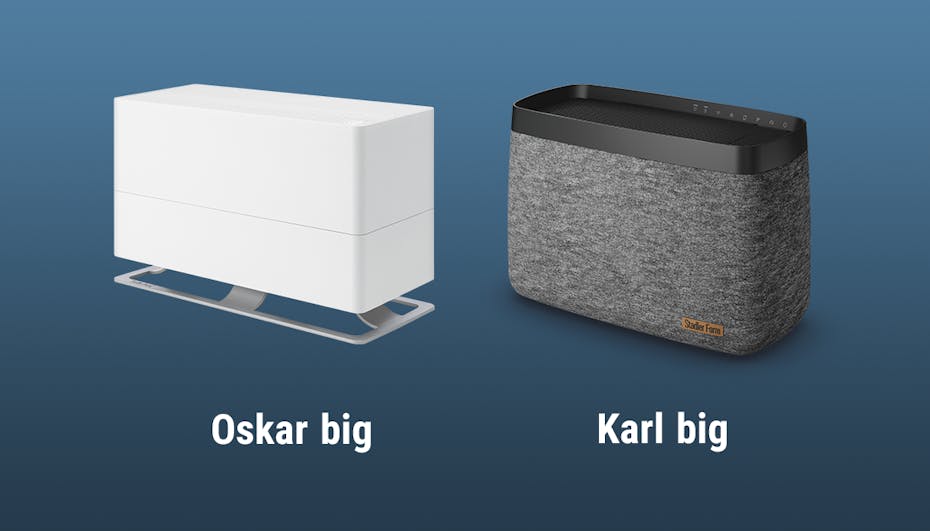 Visualisation image for the compatibility of the protective cover with the humidifiers Oskar big and Karl big Visualization image for the compatibility of the protective cover with the humidifiers Oskar big and Karl big