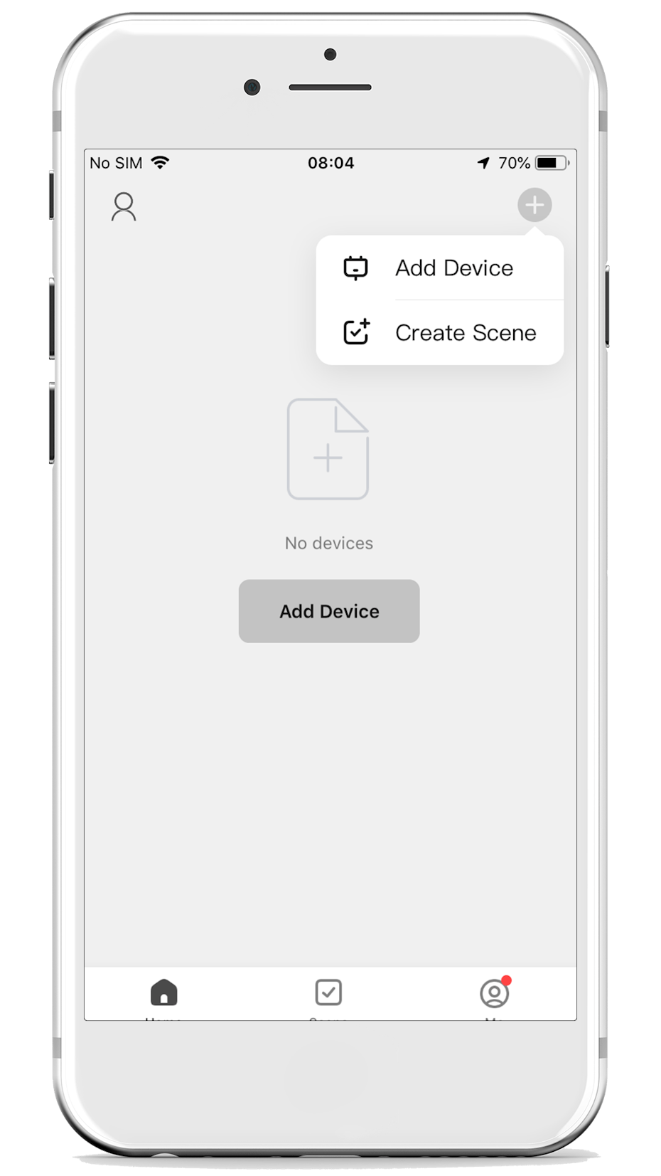 SF App Add device manually