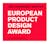 Logo European Product Design Award 2021 Honorable Mention for Leo fan by Stadler Form Logo European Product Design Award 2021 Honorable Mention for Leo fan by Stadler Form