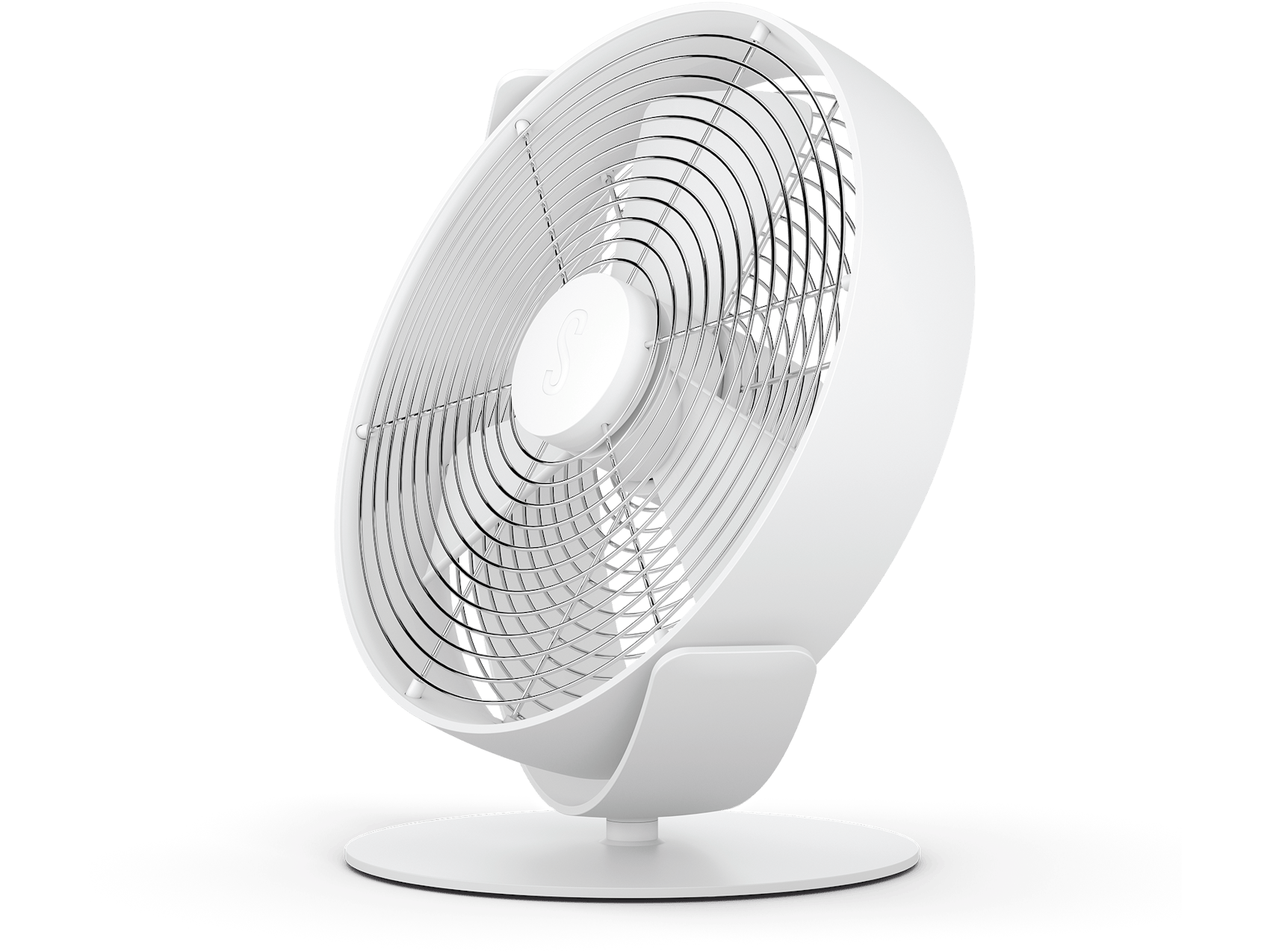 Voltman Ventilateur De Table USB Rechargeable - 3 Vitesses Avec Oscillation