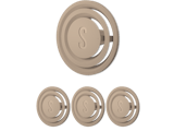 Yellow Vanilla fragrance pin pack of 4 by Stadler Form Yellow Vanilla fragrance pin pack of 4 by Stadler Form