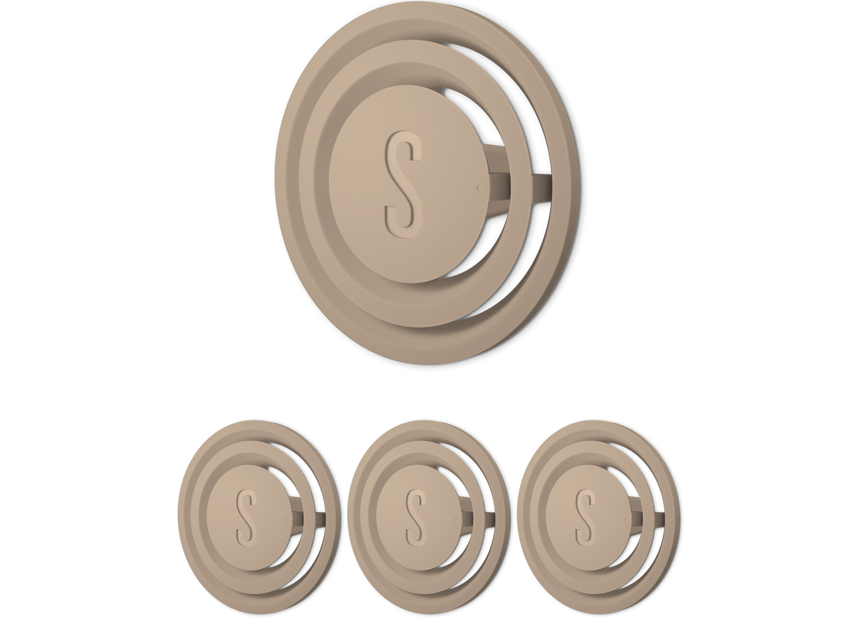 Yellow Vanilla fragrance pin pack of 4 by Stadler Form Yellow Vanilla fragrance pin pack of 4 by Stadler Form
