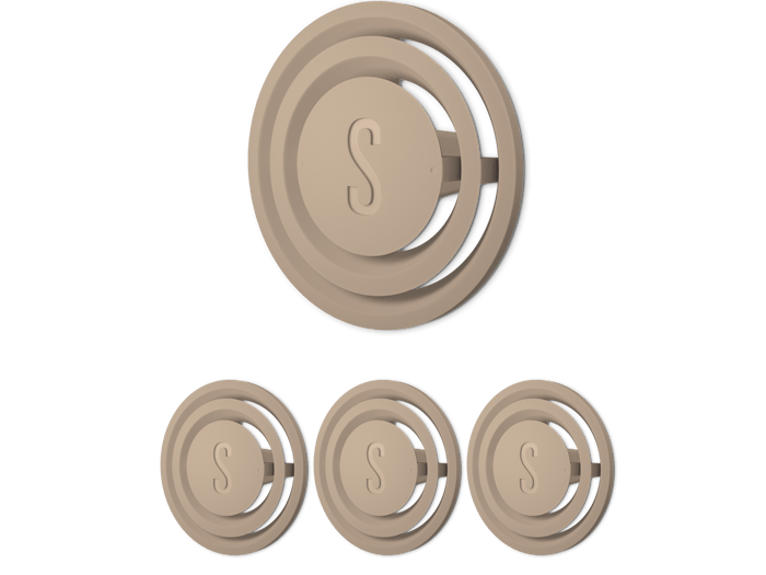 Yellow Vanilla fragrance pin pack of 4 by Stadler Form Yellow Vanilla fragrance pin pack of 4 by Stadler Form