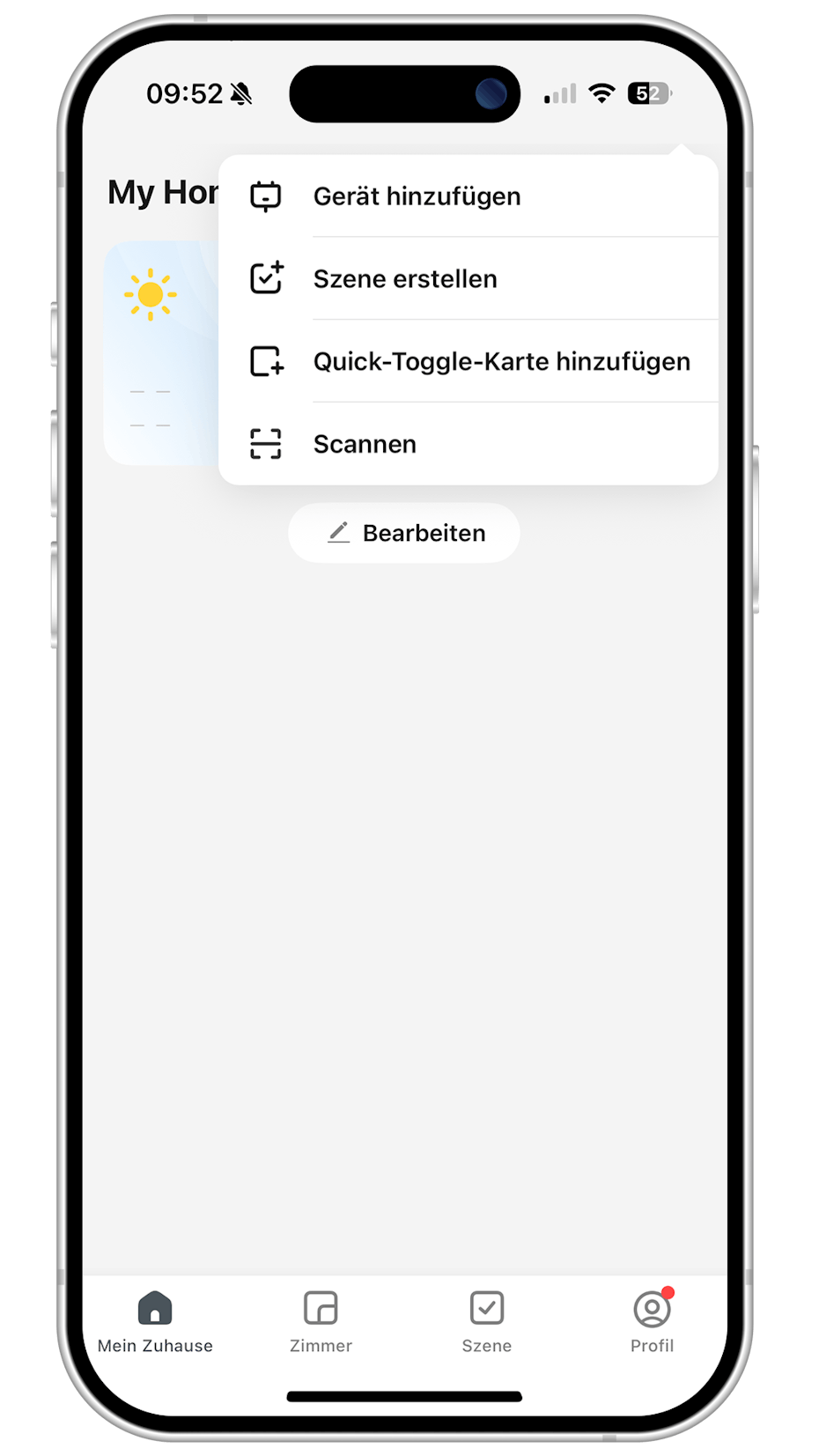 Stadler Form App manuell hinzufügen