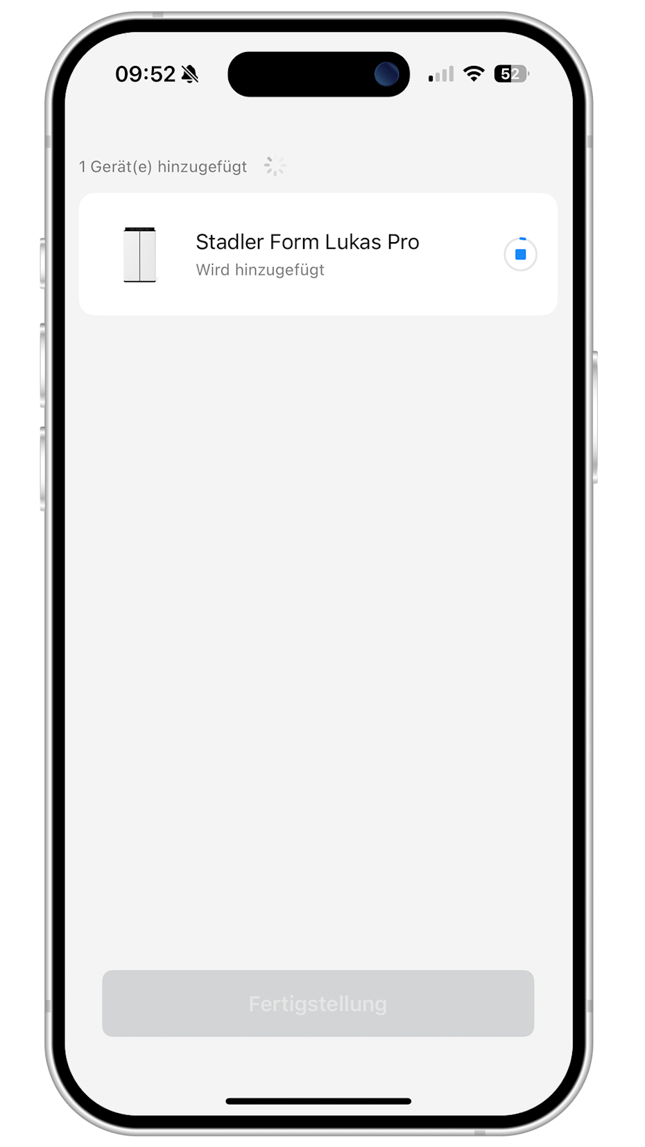 Stadler Form App Lukas Pro wird hinzugefügt Stadler Form App Lukas Pro wird hinzugefügt