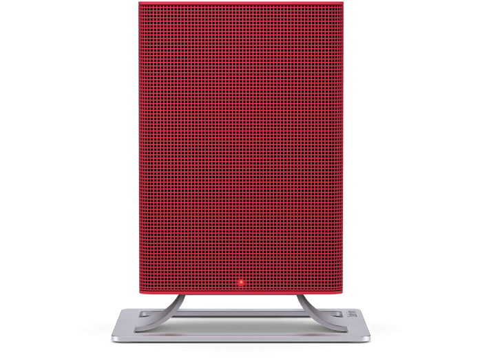 Anna little heater by Stadler Form in chili red as front view