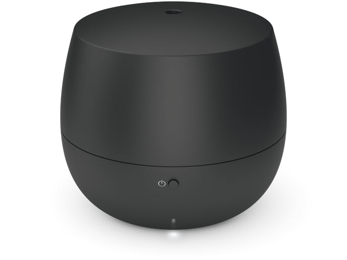 Mia aroma diffuser by Stadler Form in black as perspective view