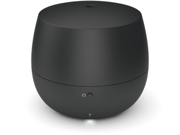 Mia aroma diffuser by Stadler Form in black Mia aroma diffuser by Stadler Form in black as perspective view