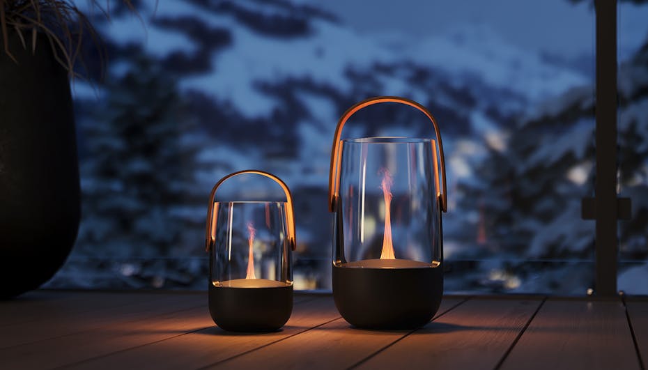 Sophie und Sophie little Aroma Diffuser von Stadler Form im Winter