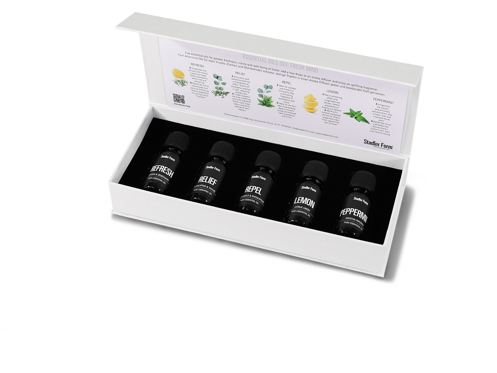 Essential oils gift set "Fresh Mind"