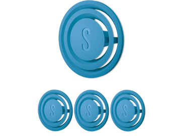 Blue Rosewood fragrance pin pack of 4 by Stadler Form