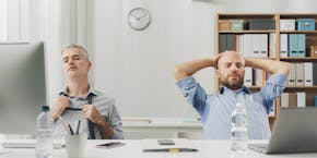 Sommer im Büro