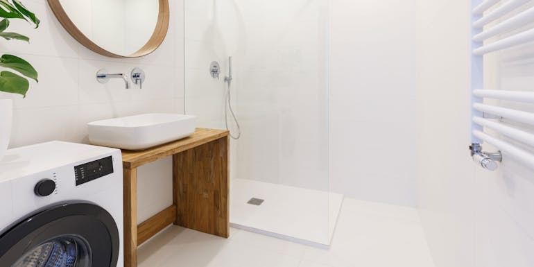 Bathroom with shower Bathroom with shower