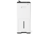 Lukas dehumidifier by Stadler Form in white as side view Lukas dehumidifier by Stadler Form in white as side view