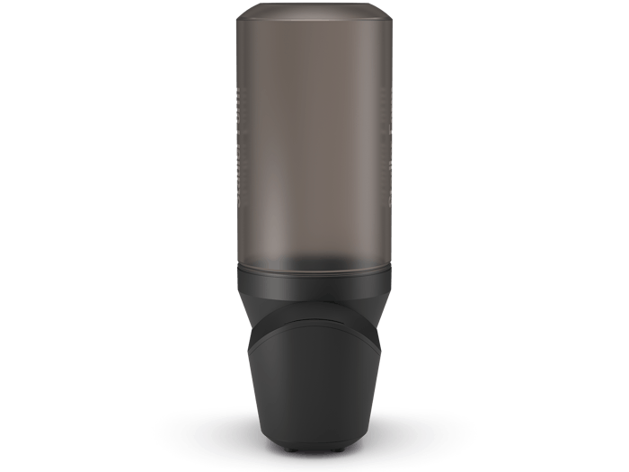 Emma personal humidifier by Stadler Form in black Emma personal humidifier by Stadler Form in black as side view