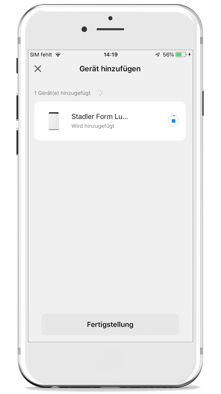 Stadler Form App hinzufügen Lukas