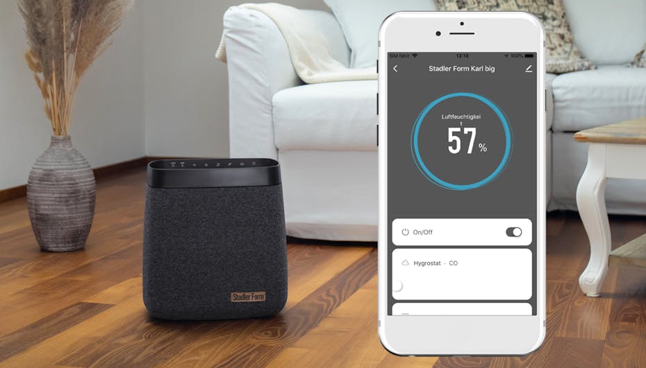 Stadler Form Karl und Bedienung via App