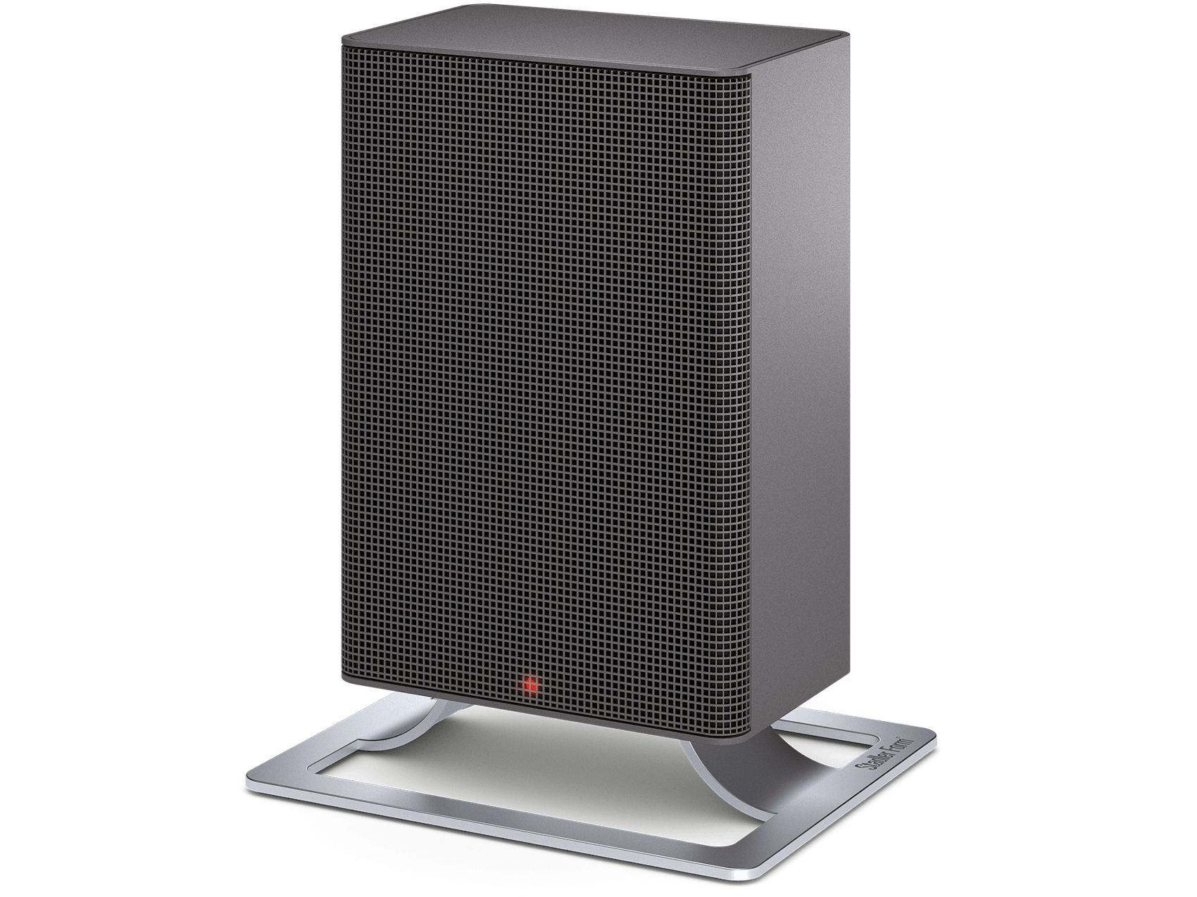 Anna little heater by Stadler Form in titanium as perspective view