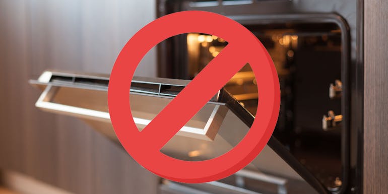 No electrical appliances No electrical appliances