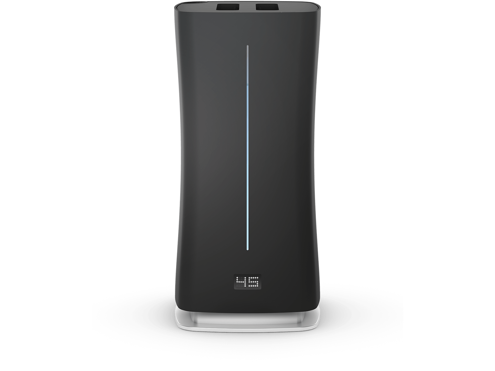 Eva humidifier by Stadler Form in black as front view