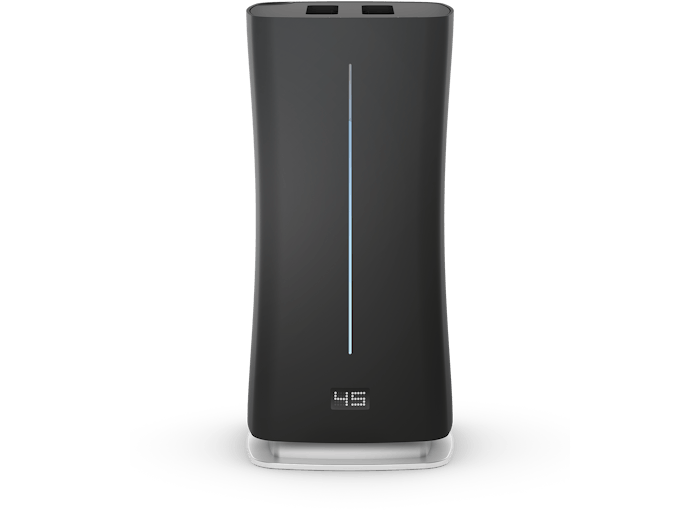 Eva humidifier by Stadler Form in black Eva humidifier by Stadler Form in black as front view