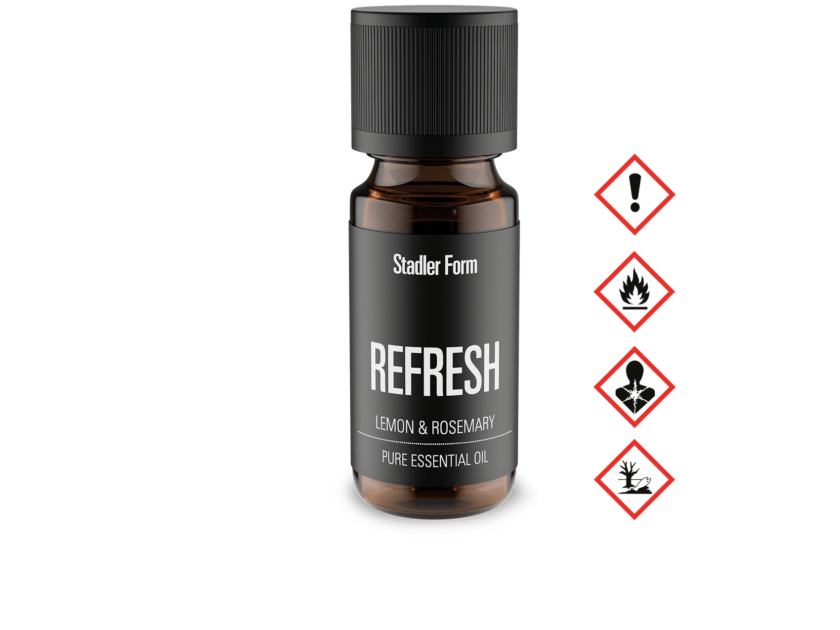 Refresh essential oil by Stadler Form with symbols