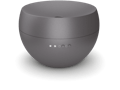 Jasmin aroma diffuser by Stadler Form in titanium as perspective view
