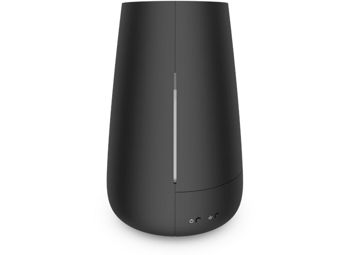 Ben humidifier by Stadler Form in black as side view