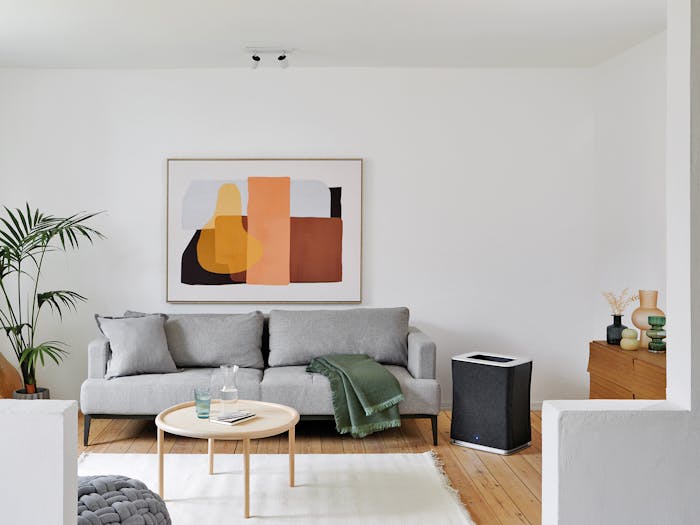 Roger big air purifier by Stadler Form Roger big air purifier by Stadler Form in a living room