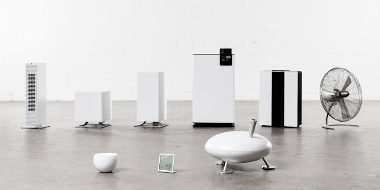 Stadler Form Geräte für ein ideales Raumklima Verschiedene Geräte zur Optimierung des Raumklimas von Stadler Form