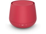 Julia aroma diffuser by Stadler Form in chili red as perspective view