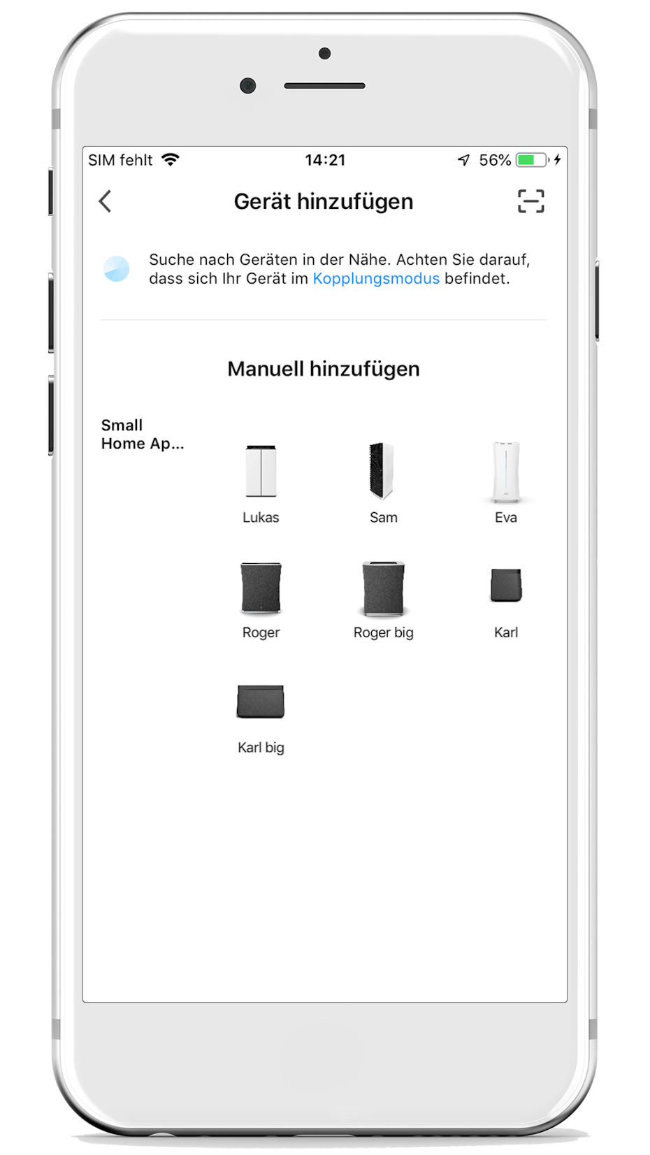 Stadler Form App hinzufügen Lukas