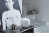Mia aroma diffuser by Stadler Form in white Mia aroma diffuser by Stadler Form in white on a sideboard