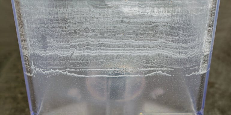 Limescale deposits Limescale deposits