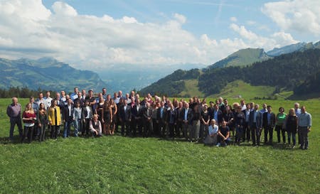 Stadler Form international meeting with dealers on Stoos in Switzerland 2018