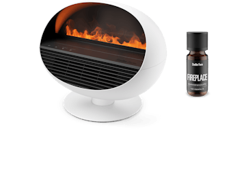 Erik fan heater from Stadler Form with Fireplace fragrance oil Erik fan heater from Stadler Form with Fireplace fragrance oil