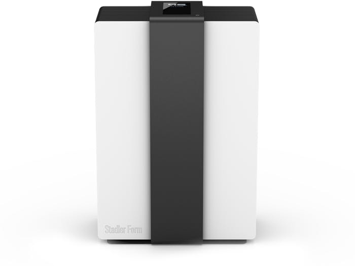 Robert air washer by Stadler Form in black as front view