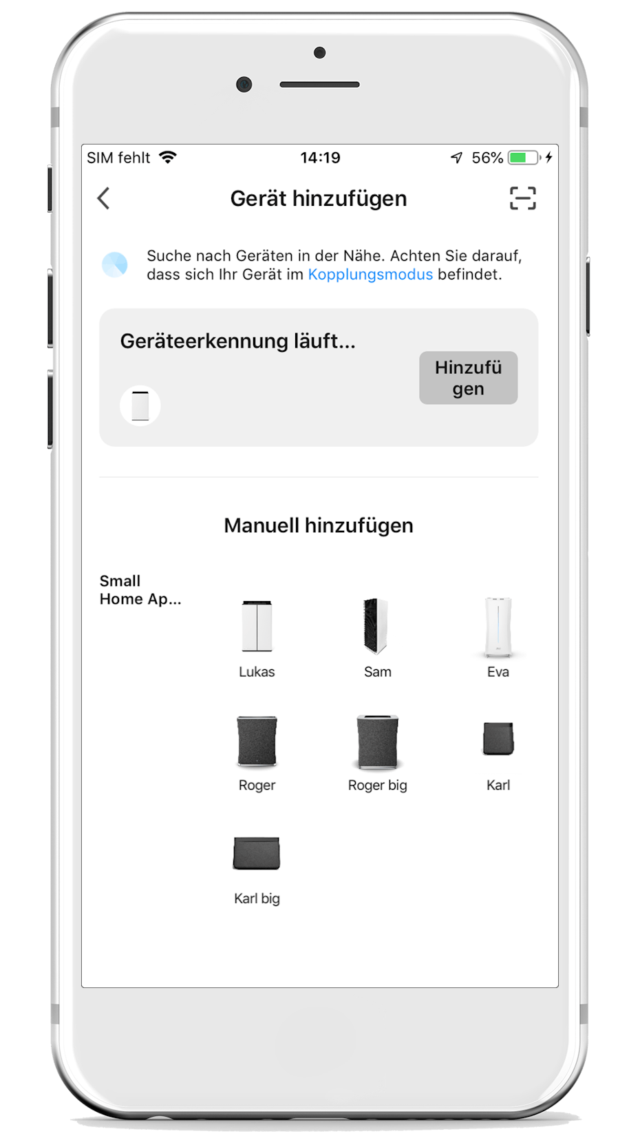 Stadler Form App hinzufügen Lukas