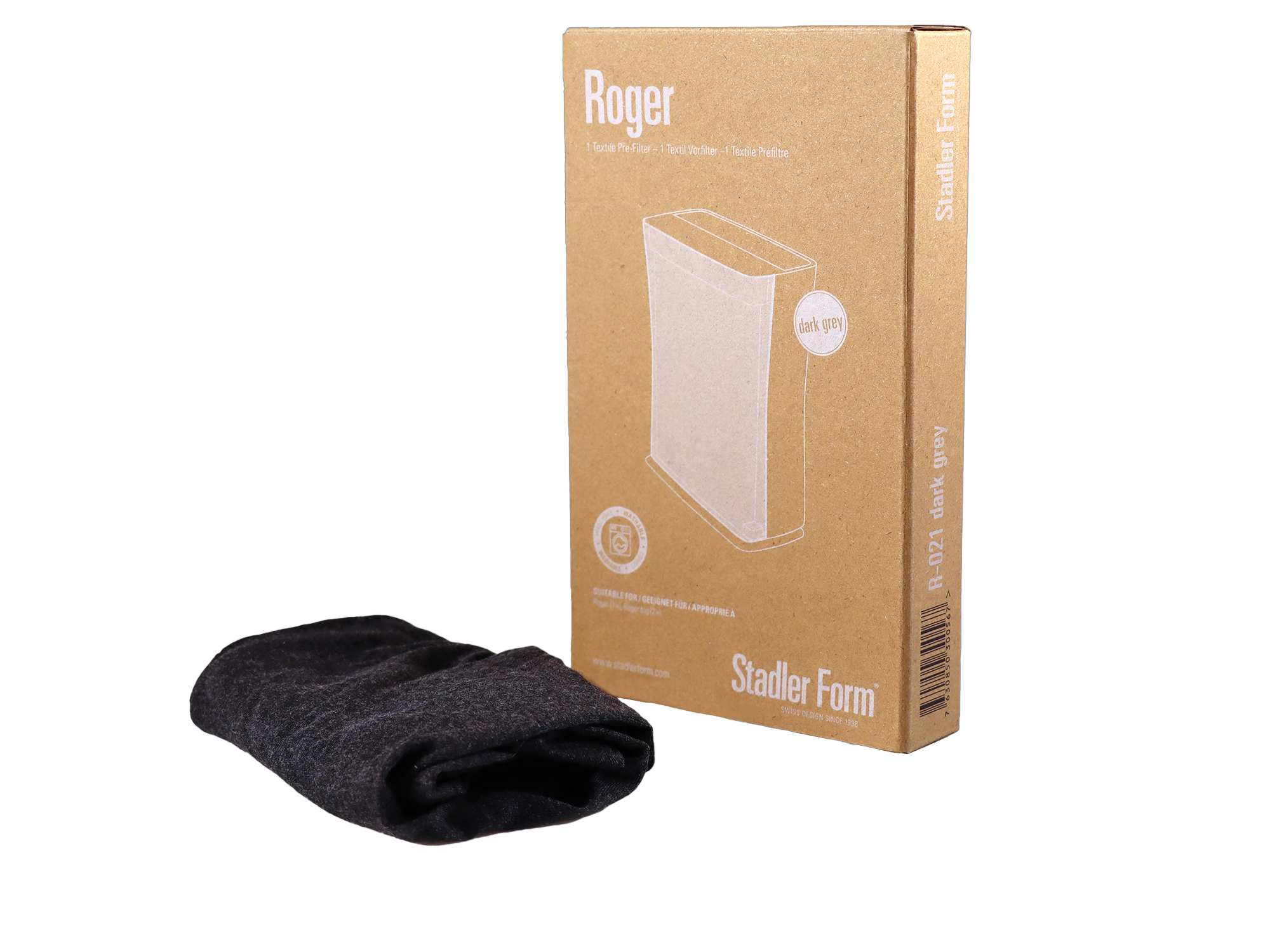 Roger & Roger big Pre-Filter dark grey - Thumbnail 3