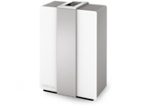 Robert air washer by Stadler Form in silver as perspective view
